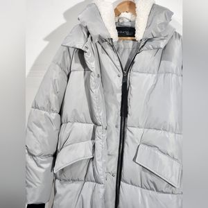 New Bagatelle Sport Women's Blue/Grey Puffer Jacket